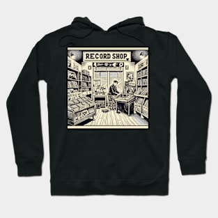 Record shop Hoodie